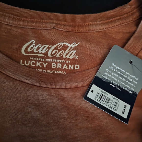 New WithTags Lucky Brand Coca-Cola Tee - Picture 4 of 4